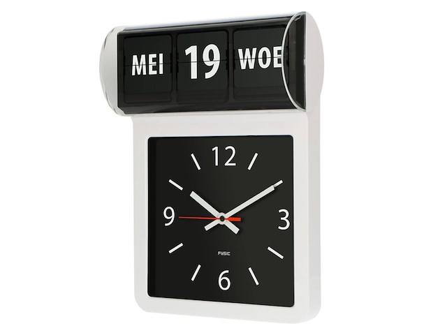 Fysic fk800 grote dementieklok analoog datum en tijd 30 cm - afbeelding 2 van  4