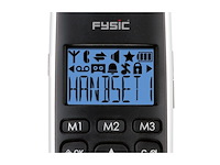 Fysic fx-6020 senioren dect telefoon twin zwart - afbeelding 3 van  4