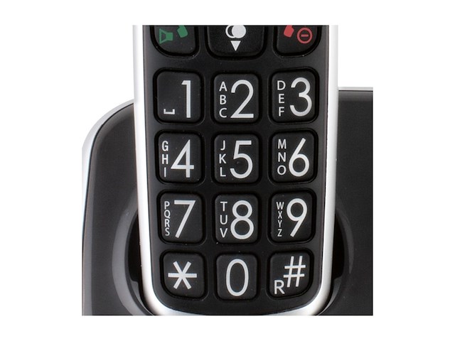 Fysic fx-6020 senioren dect telefoon twin zwart - afbeelding 4 van  4