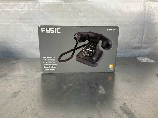 Fysic retro telefoon - afbeelding 1 van  5