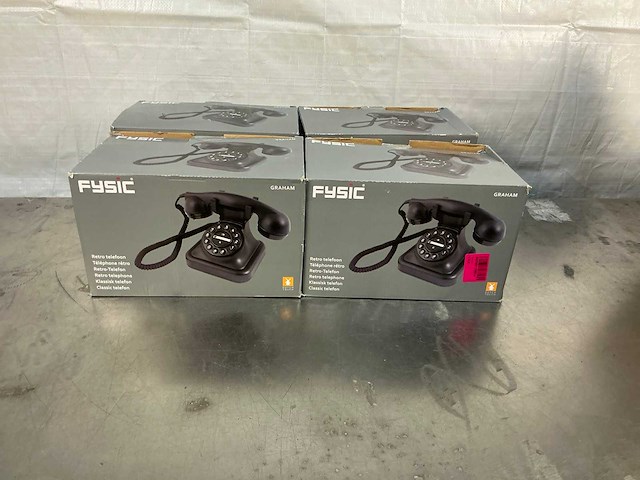 Fysic retro telefoon - afbeelding 3 van  5