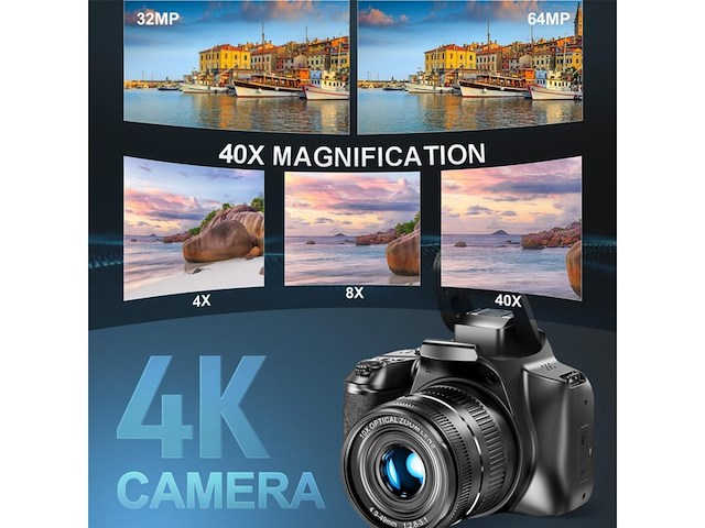 G-anica digitale camera, 64 mp& 4kcamera's voor fotografie - afbeelding 4 van  5