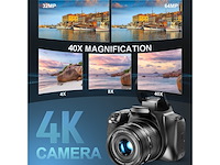 G-anica digitale camera, 64 mp& 4kcamera's voor fotografie - afbeelding 4 van  5