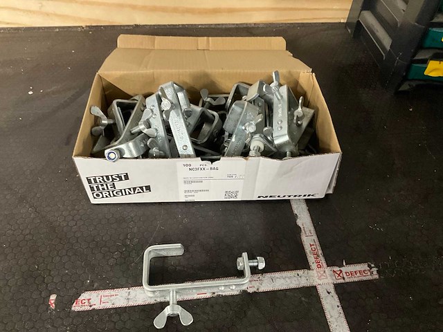 G-haak zilver 50kg wll (25x) - afbeelding 1 van  6