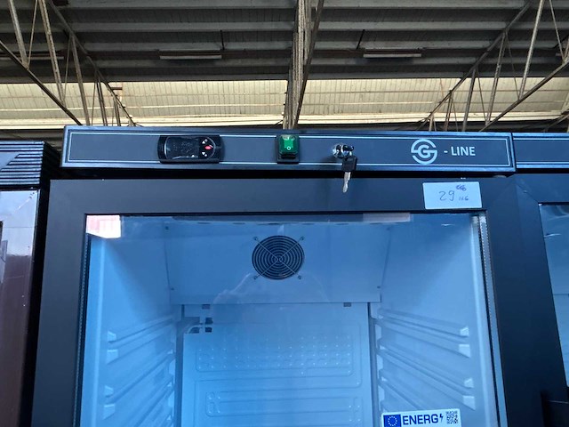 G-line - professionele koelkast met glazen deur 780 liter - afbeelding 2 van  6