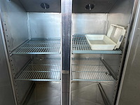 G-line - professionele rvs 2-deurs vrieskast 791 liter - afbeelding 7 van  10