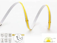 G-tec professionele cob led strip rol, 50 meter, neutraal wit - afbeelding 5 van  11