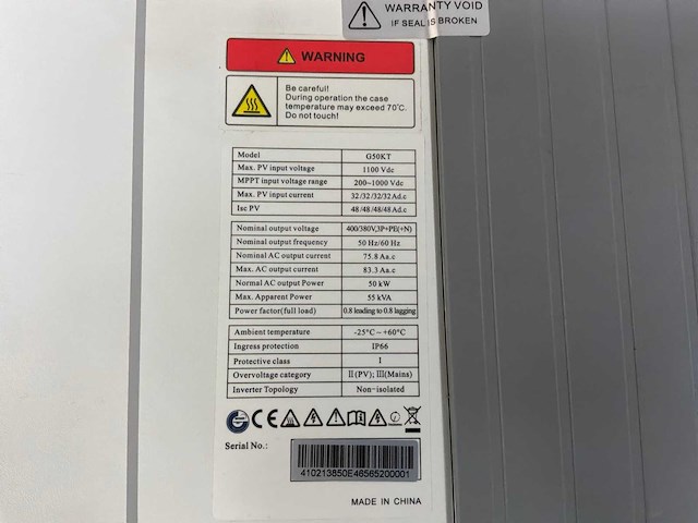 G50ktl omvormer - afbeelding 7 van  7