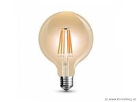 G95 amber filament lamp – 6w – e27 – dimbaar – ip20 (x40) - afbeelding 4 van  5