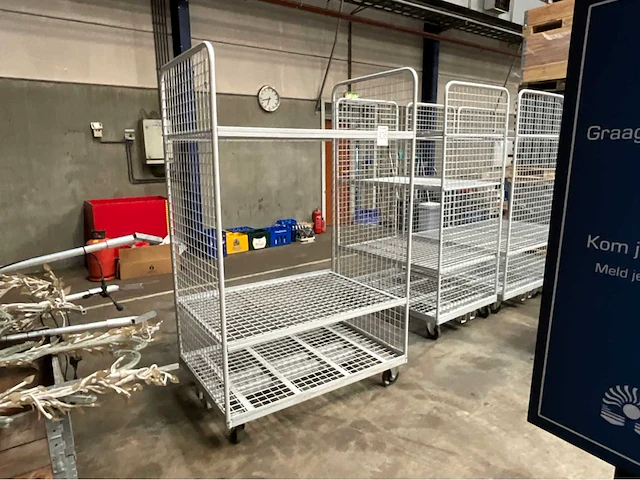 Gaasdraad transportkarren (4x) - afbeelding 1 van  3