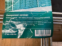 Gaaspaneel verzinkt - 180x180 cm (4x) - afbeelding 8 van  8