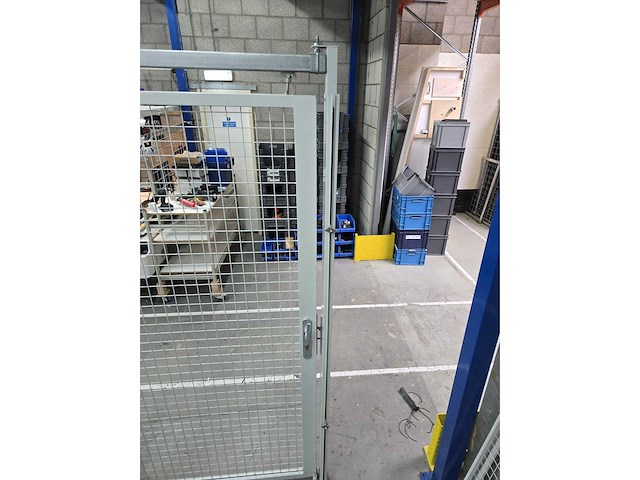Gaaswand magazijn hekwerk - circa 12 meter - afbeelding 10 van  11