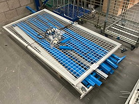 Gaaswand magazijn hekwerk - circa 12 meter - afbeelding 4 van  11