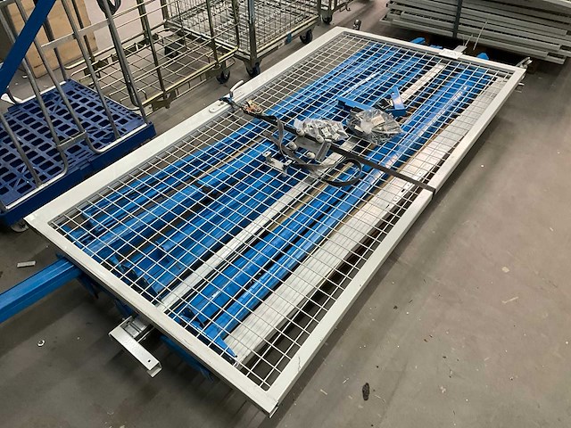 Gaaswand magazijn hekwerk - circa 12 meter - afbeelding 5 van  11
