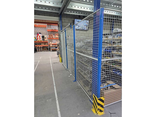 Gaaswand magazijn hekwerk - circa 12 meter - afbeelding 6 van  11
