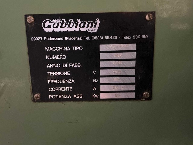 Gabbiani - 1981 - sa 350 - meerbladzaag - afbeelding 6 van  15