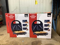 Gadgy 3-in-1 sandwich maker (4x) - afbeelding 1 van  1