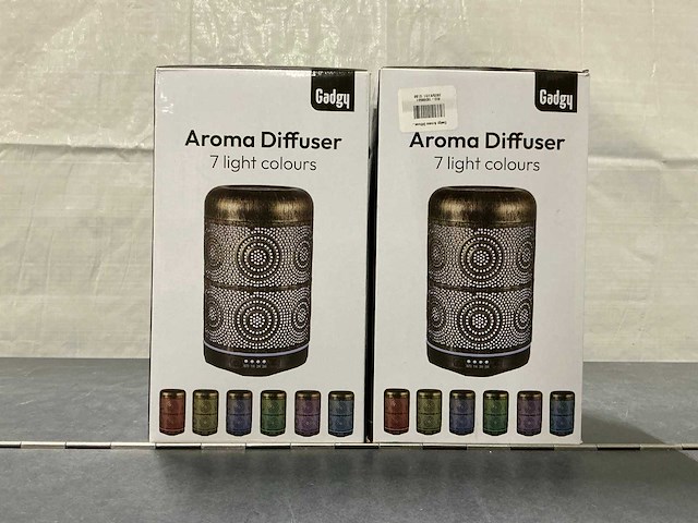 Gadgy aroma diffuser luchtbevochtiger (2x) - afbeelding 6 van  6