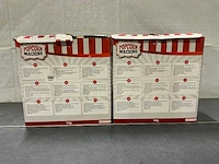 Gadgy classics popcorn machine (2x) - afbeelding 2 van  5