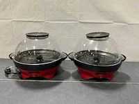 Gadgy classics popcorn machine (2x) - afbeelding 3 van  5