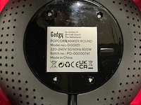 Gadgy classics popcorn machine (2x) - afbeelding 4 van  4