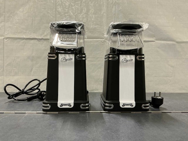 Gadgy classics retro popcorn machine (2x) - afbeelding 1 van  5