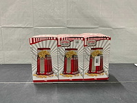 Gadgy classics retro popcorn machine (3x) - afbeelding 1 van  4