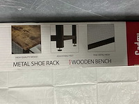 Gadgy schoenenrek 65 x 30 x 45cm(1x) - afbeelding 2 van  4