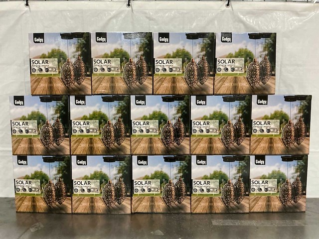 Gadgy solar hanglamp (2pcs) (18x) - afbeelding 1 van  4