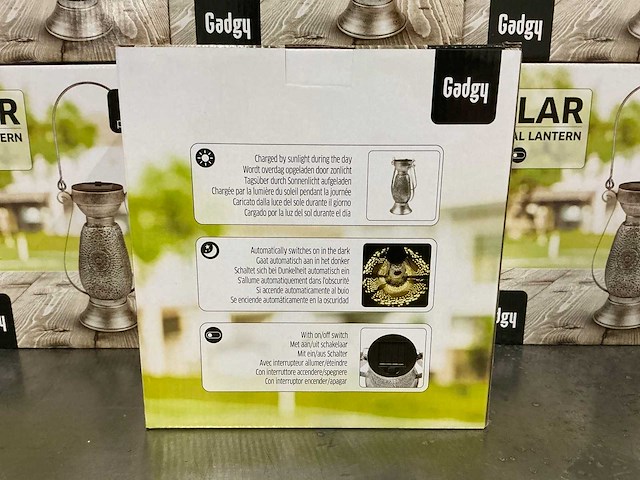 Gadgy solar tafellamp (2pcs) (18x) - afbeelding 5 van  5