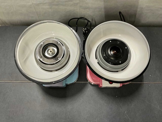Gadgy suikerspinmachine retro overige chocolade en suikerwaren produktie (2x) - afbeelding 1 van  6