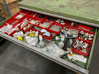 Gaerner gelagerde ladekast met onderdelen van reinhardt kitmachines - afbeelding 3 van  7