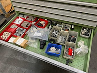 Gaerner gelagerde ladekast met onderdelen van reinhardt kitmachines - afbeelding 5 van  7