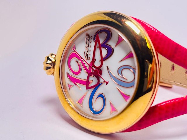 Gaga milano manuale horloge 6071.01 - quartz unisex horloge - afbeelding 4 van  8