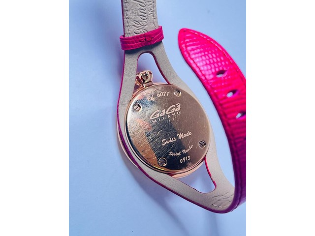 Gaga milano manuale horloge 6071.01 - quartz unisex horloge - afbeelding 8 van  8