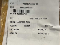 Gage adapter - afbeelding 3 van  3
