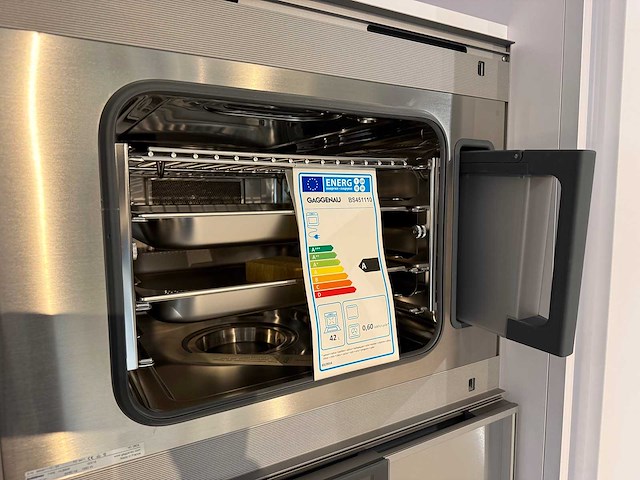 Gaggenau - bs451110 - combi-stoomoven showroom model - afbeelding 3 van  8