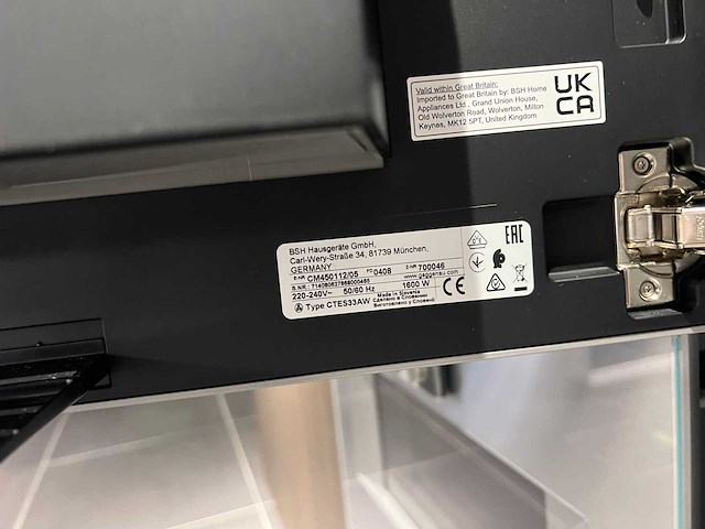 Gaggenau - cm450112 - koffiemachine (c) - afbeelding 2 van  3