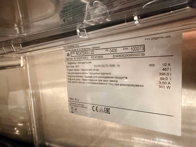 Gaggenau - rc472305 - koelkast (c) - afbeelding 6 van  6