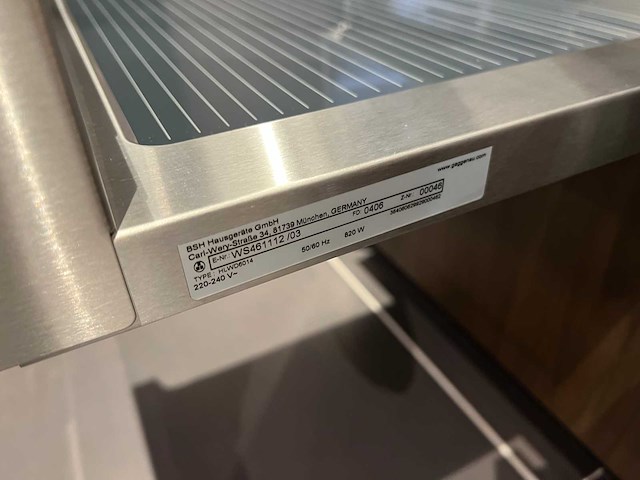 Gaggenau - ws462112 - warmhoudlade (c) - afbeelding 2 van  2