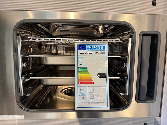 Gaggenau bs451110 combi-stoomoven showroom model - afbeelding 5 van  8