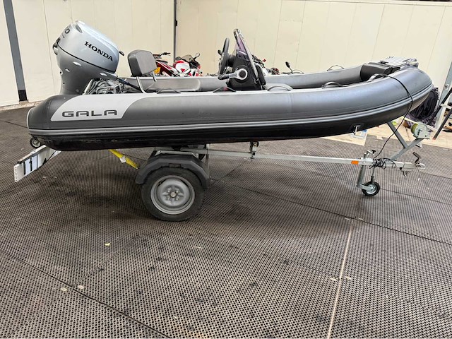 Gala - a330l - rib boot - 20 pk honda - incl atlanta trailer - afbeelding 29 van  31