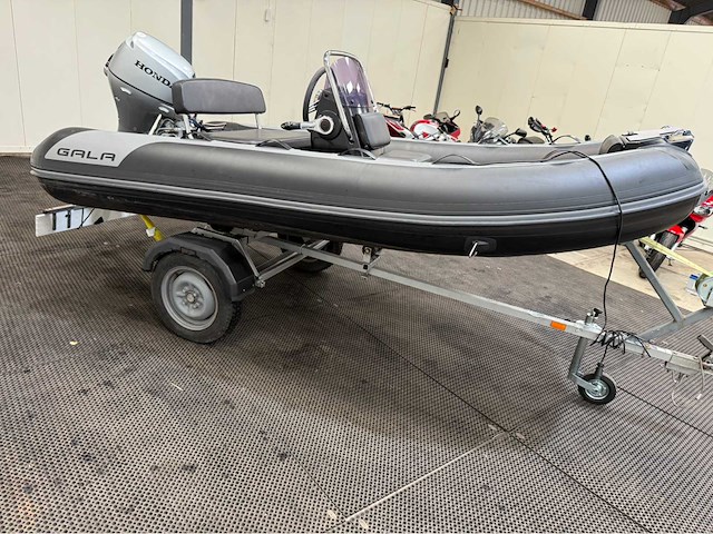 Gala - a330l - rib boot - 20 pk honda - incl atlanta trailer - afbeelding 30 van  31