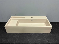 Galassia - next 7502nemt - porselein wastafel 100 x 45 cm - afbeelding 1 van  5