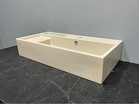 Galassia - next 7502nemt - porselein wastafel 100 x 45 cm - afbeelding 3 van  5