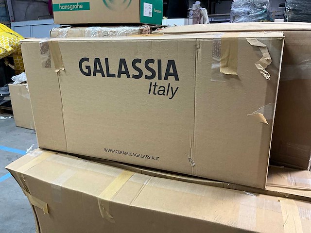 Galassia - next 7502nemt - porselein wastafel 100 x 45 cm - afbeelding 5 van  5