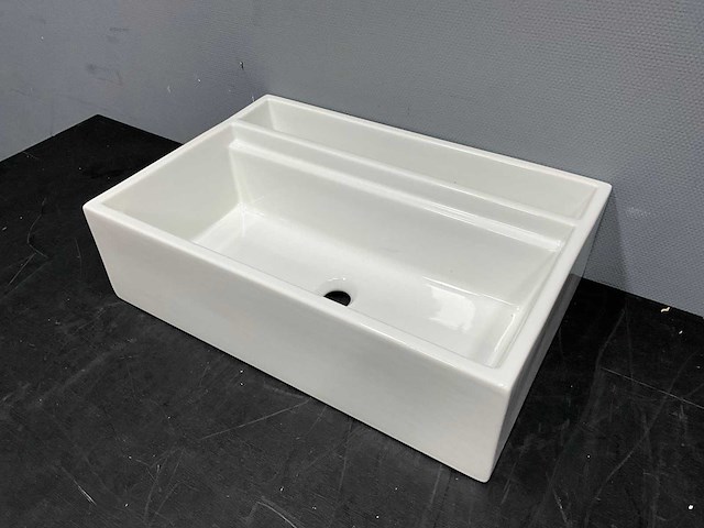 Galassia next 7504 porselein wastafel 70 x 48 cm - afbeelding 2 van  5