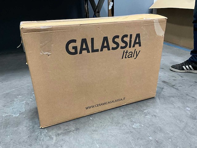 Galassia next 7504 porselein wastafel 70 x 48 cm - afbeelding 4 van  5