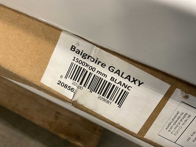 Galaxy 150x70cm inbouwbad - afbeelding 3 van  3