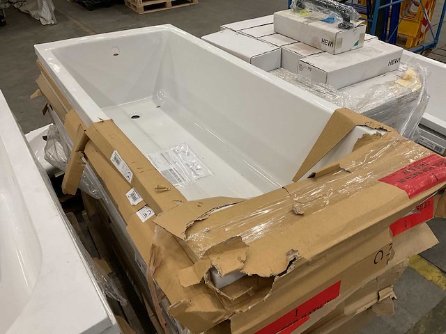 Galaxy 180x80cm inbouwbad (10x) - afbeelding 2 van  3